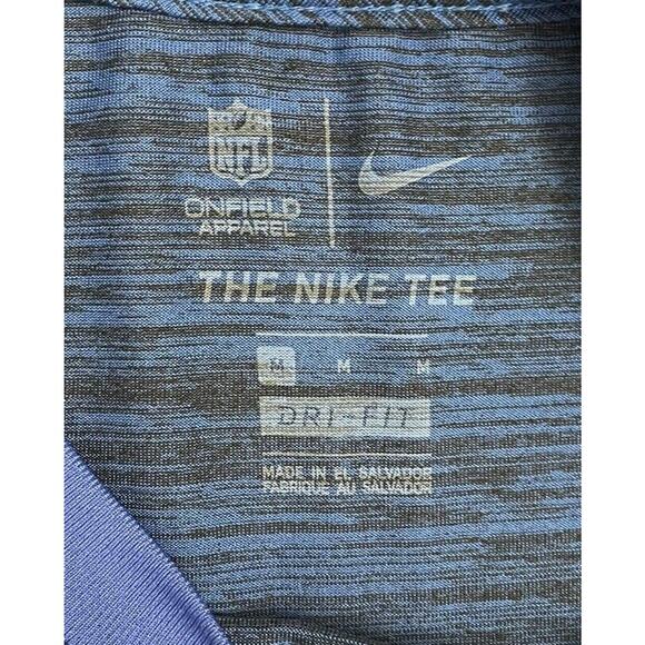 Nike Mens Royal Los Angeles Rams Sideline Velocity Legend Performance T-Shirt M - Picture 3 of 5